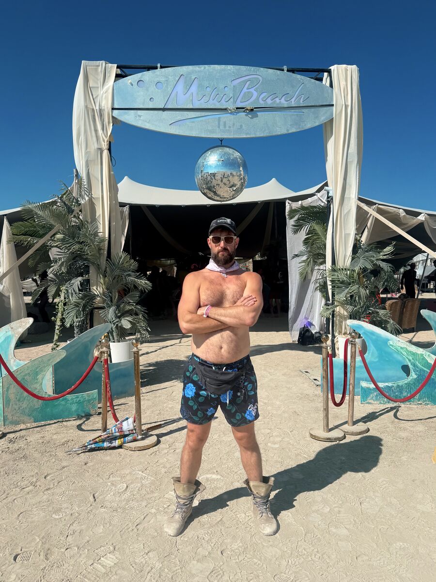 SAYLESS at Duke's Speakeasy, Burning Man