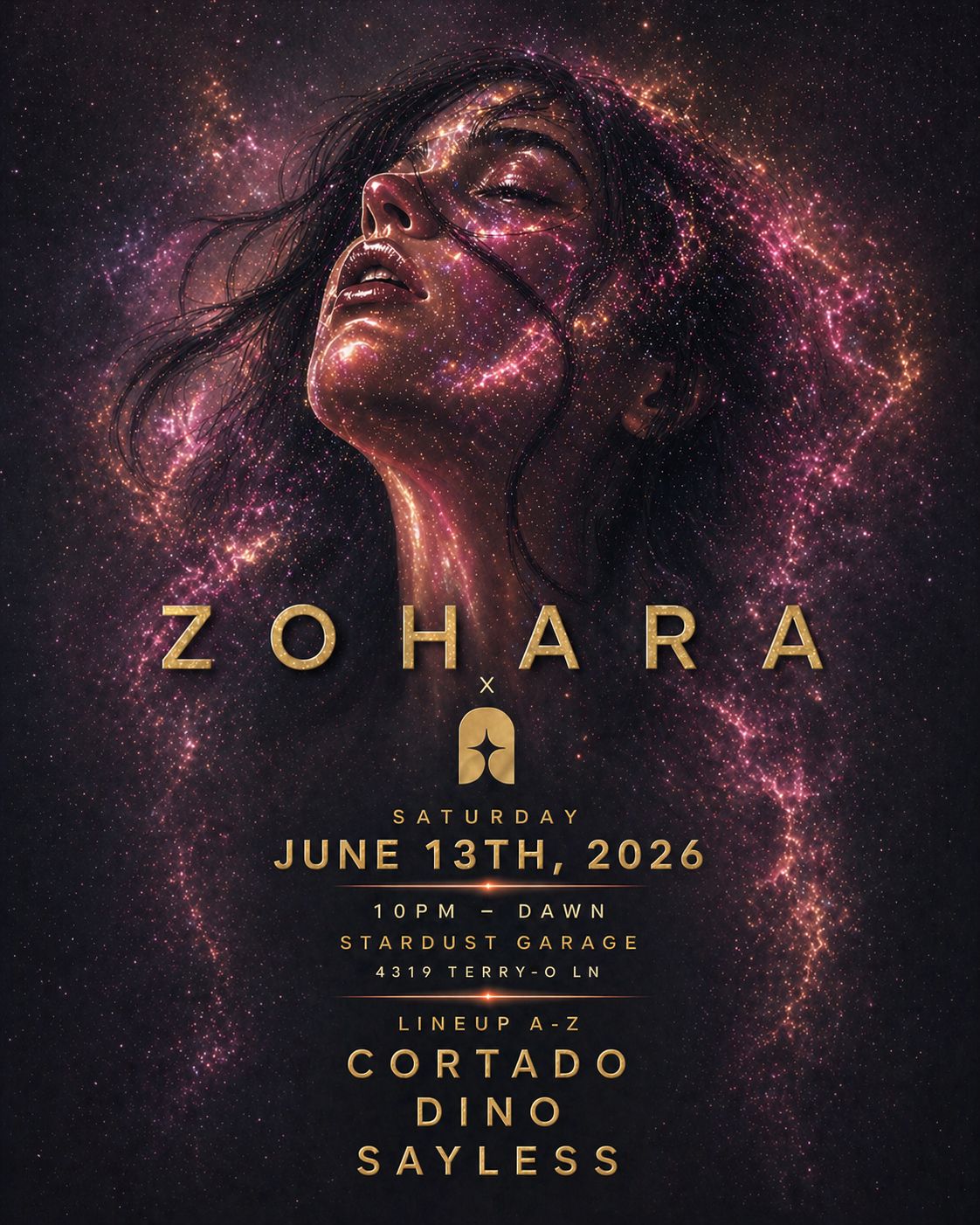 ZOHARA @ Stardust Garage - June 13, 2026